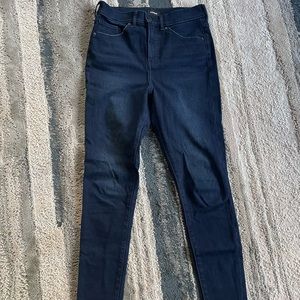 Express High Rise Skinny Jeans
